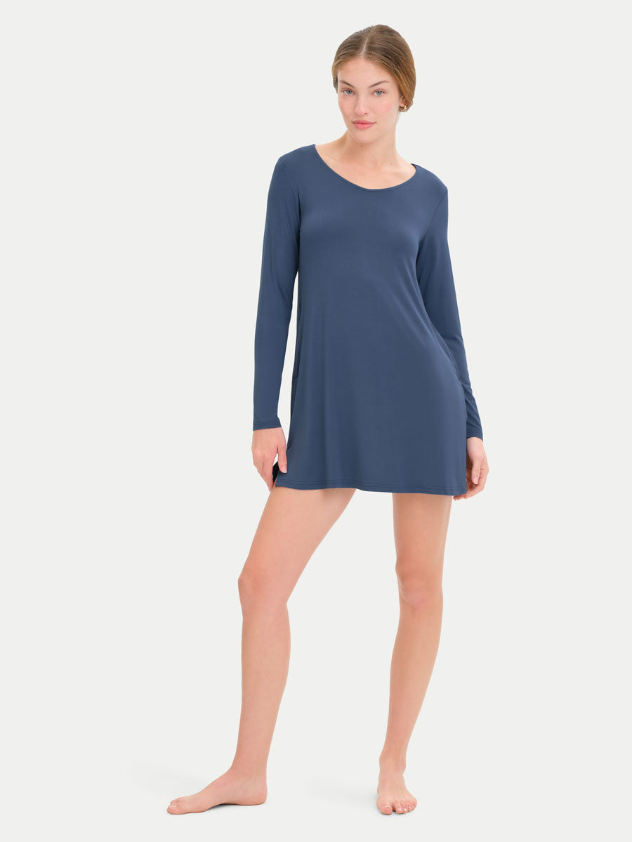 #color_blue ice / Georgia is 5′9″ wearing a size XS