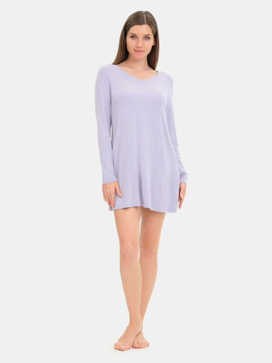 #color_moonlit lilac / Irina is 5′8″ wearing a size XS