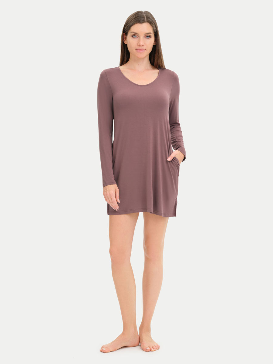 #color_mauve / Irina is 5′8″ wearing a size XS