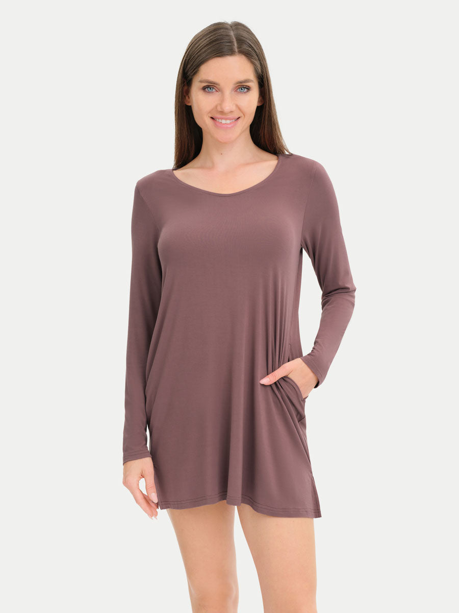 #color_mauve / Irina is 5′8″ wearing a size XS