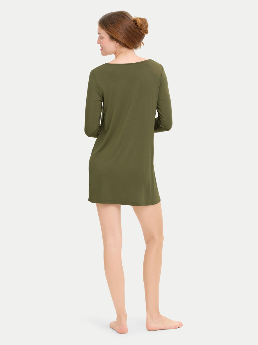 #color_olive / Georgia is 5′9″ wearing a size XS