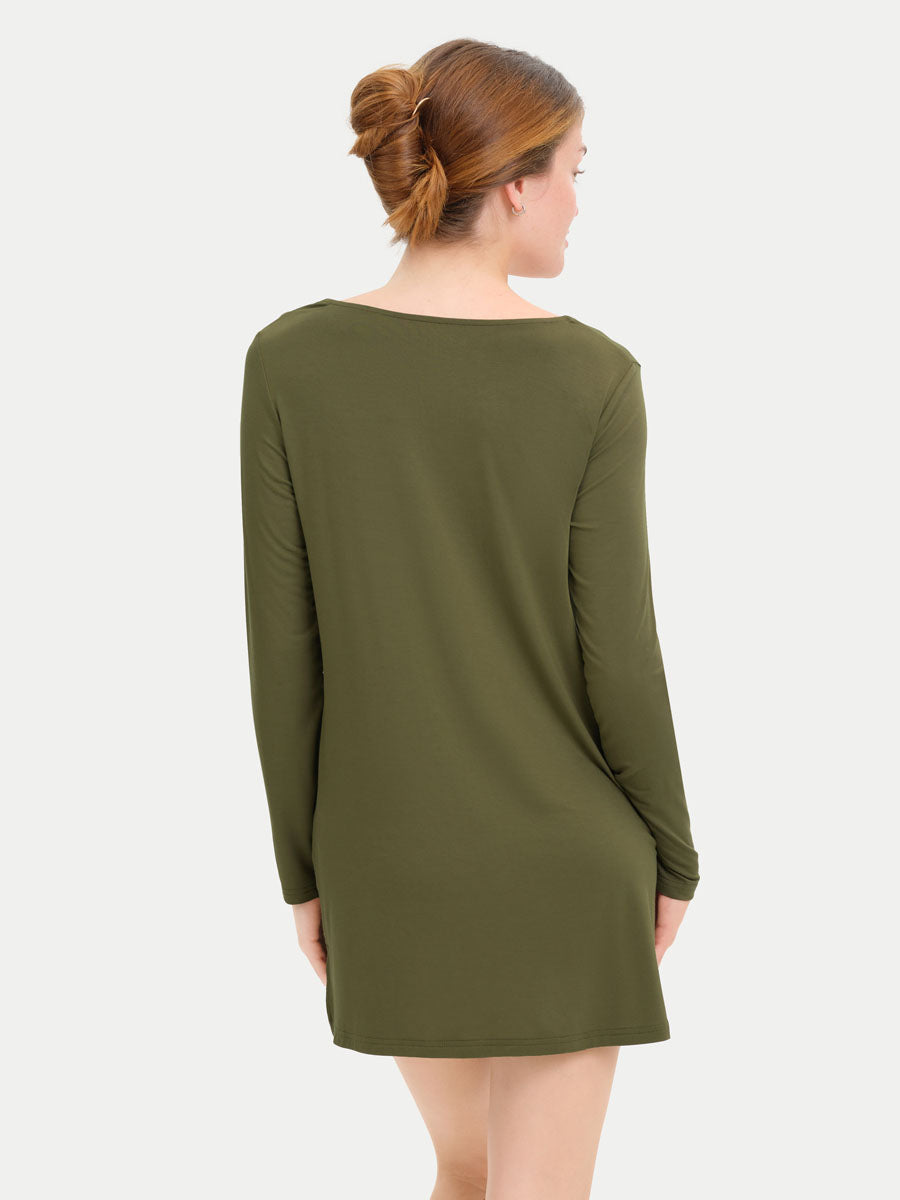 #color_olive / Georgia is 5′9″ wearing a size XS