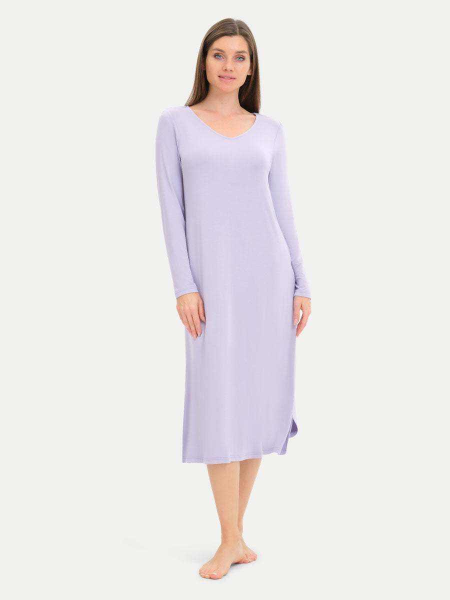 #color_moonlit lilac / Irina is 5′8″ wearing a size XS