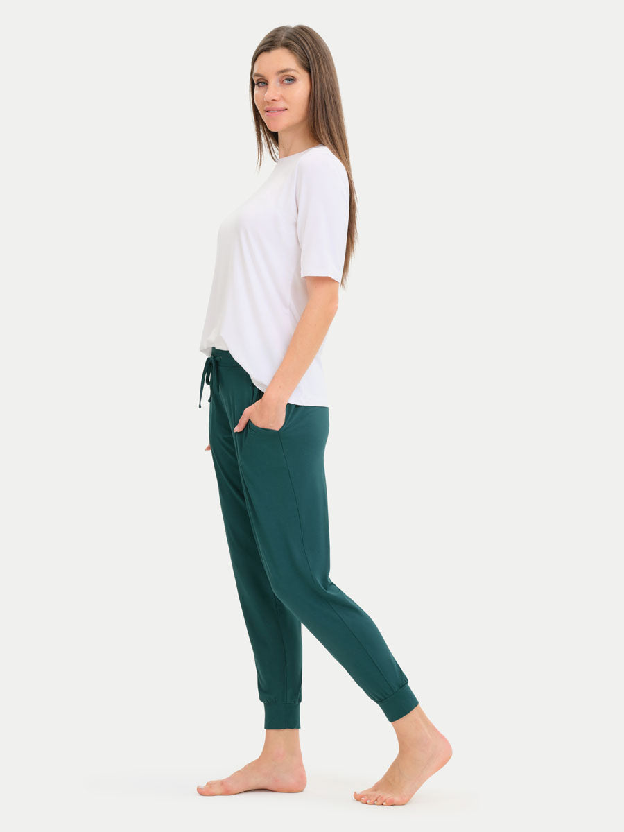 #color_forest green / Irina is 5′8″ wearing a size XS