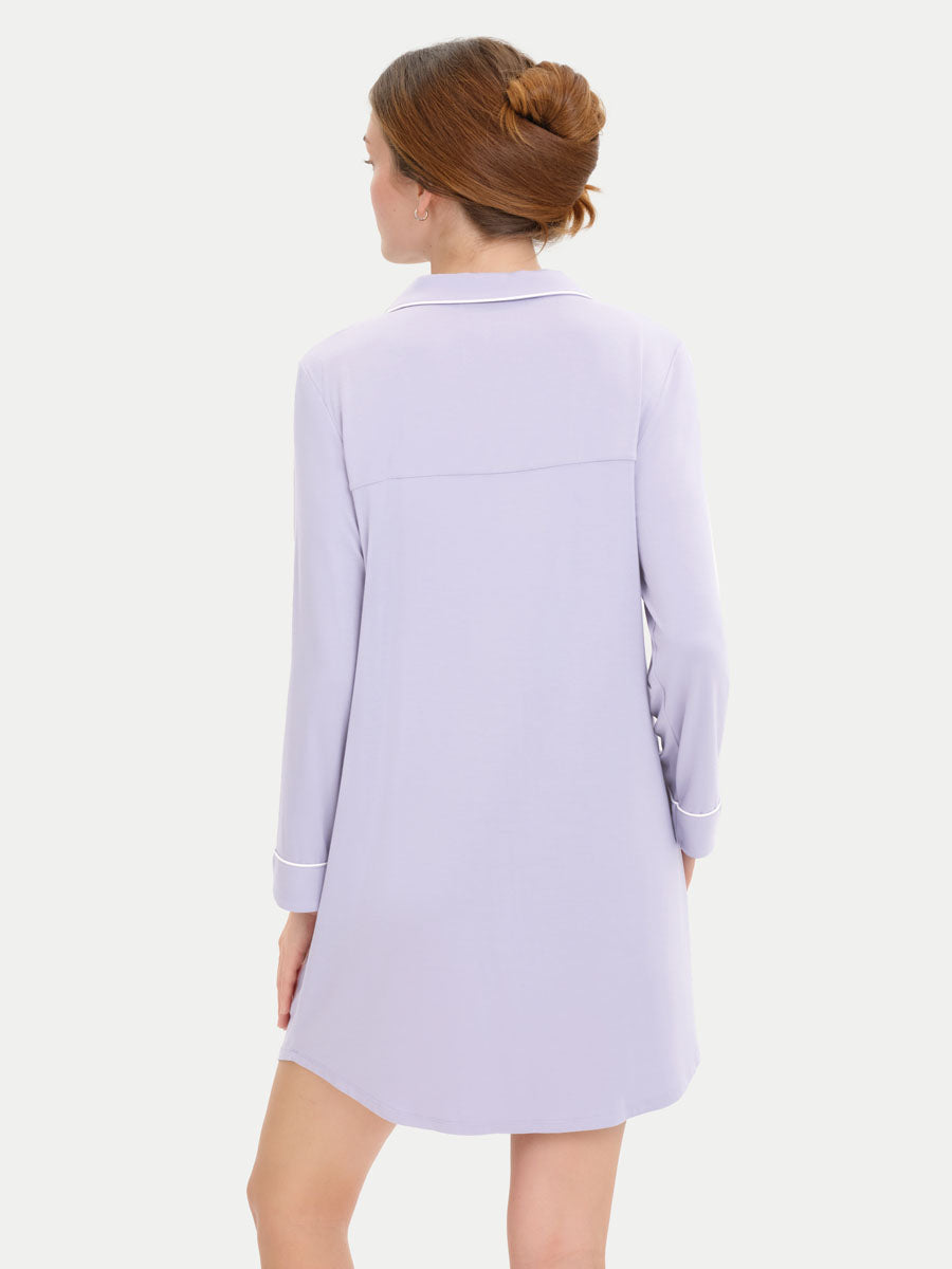 #color_moonlit lilac/ Georgia is 5′9″ wearing a size XS