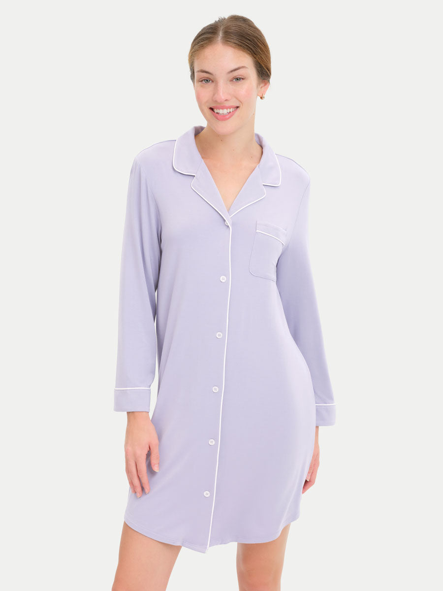 #color_moonlit lilac/ Georgia is 5′9″ wearing a size XS