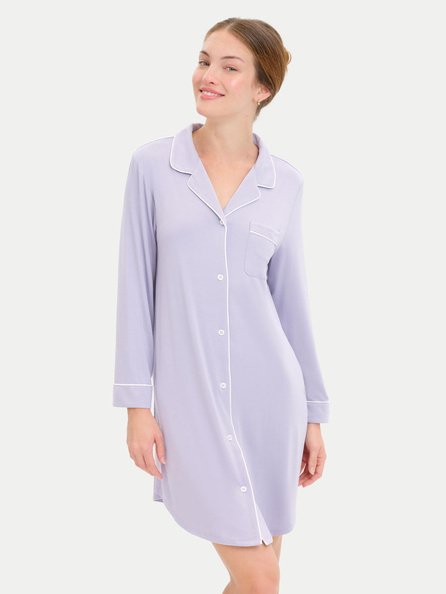 #color_moonlit lilac/ Georgia is 5′9″ wearing a size XS