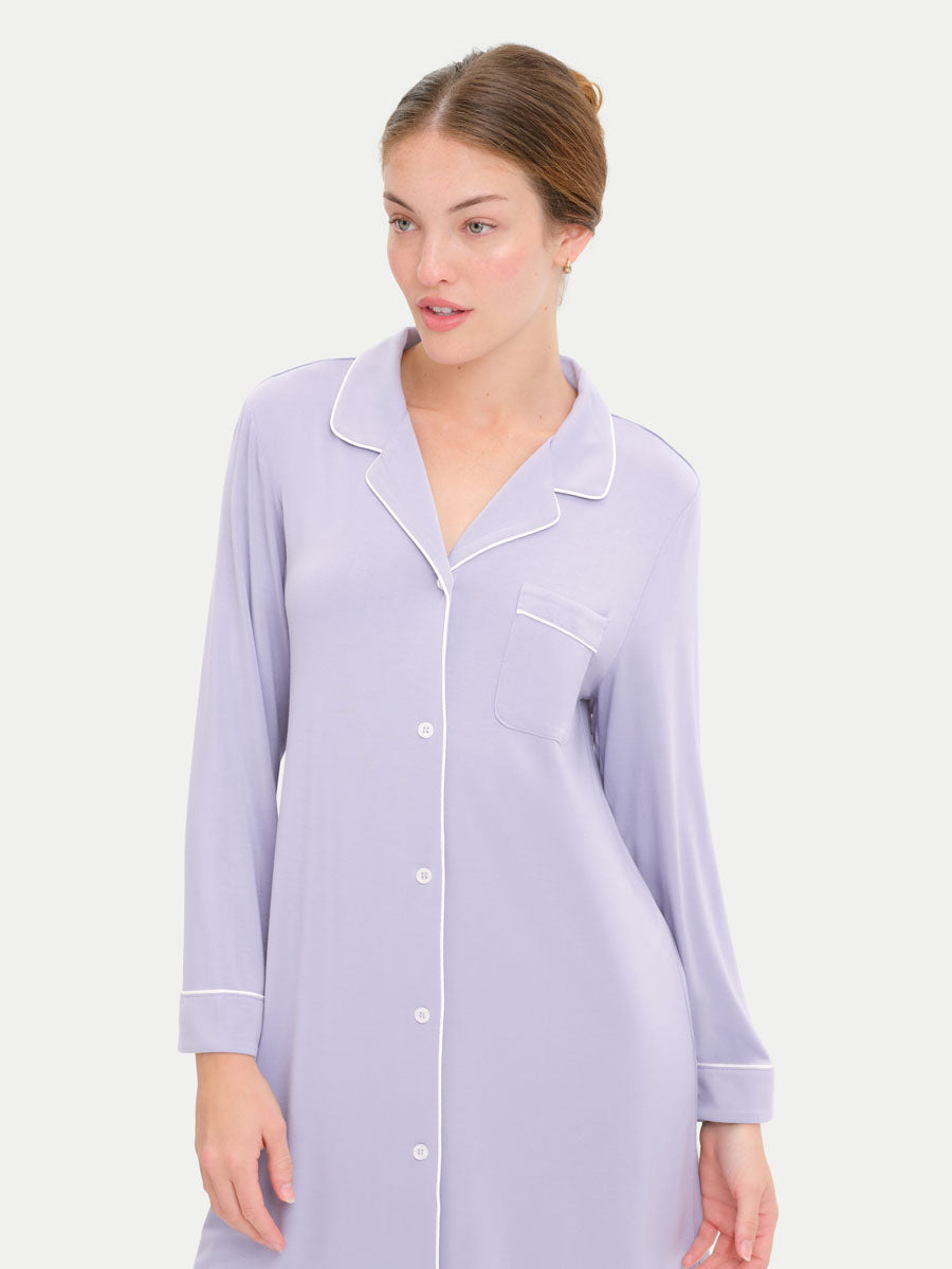 #color_moonlit lilac/ Georgia is 5′9″ wearing a size XS
