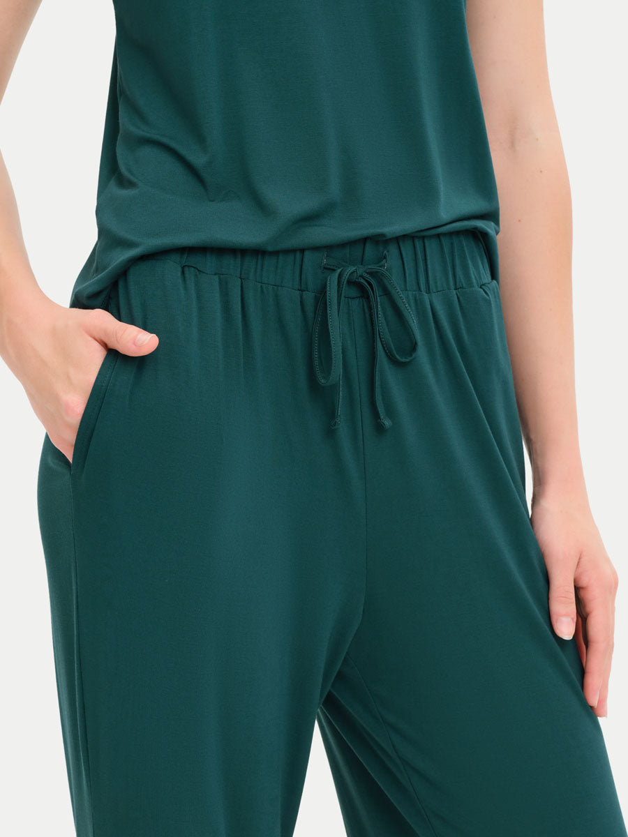 #color_forest green/ Georgia is 5′9″ wearing a size XS