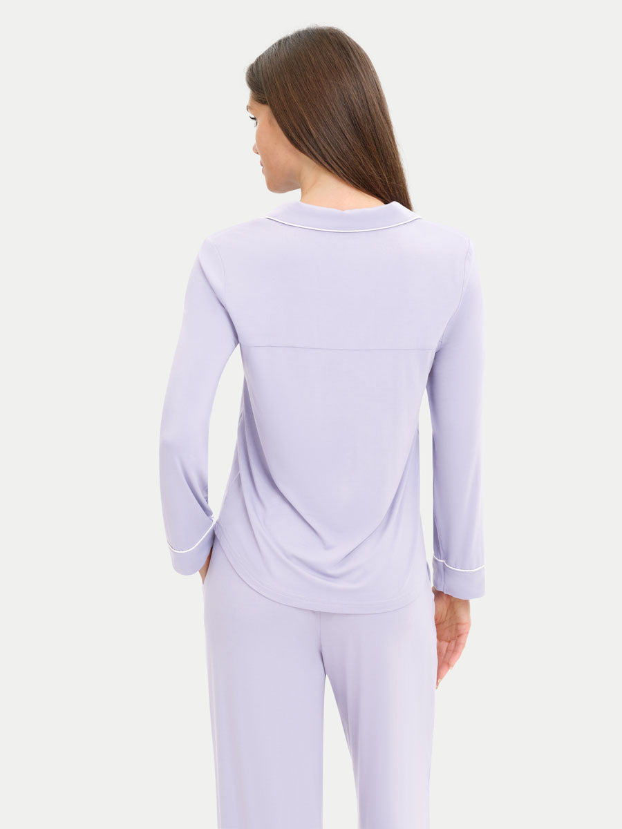 #color_moonlit lilac / Irina is 5′8″ wearing a size XS