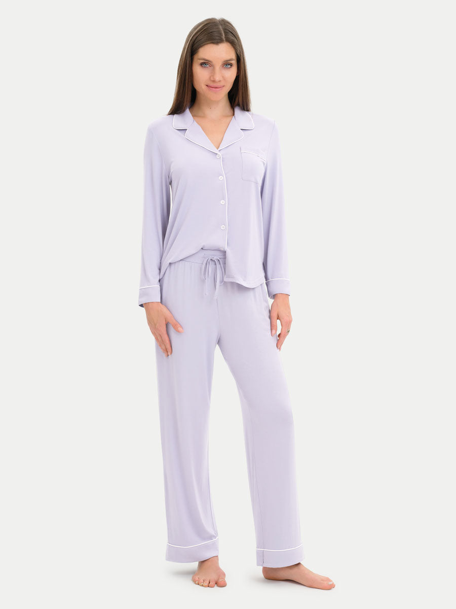 #color_moonlit lilac / Irina is 5′8″ wearing a size XS