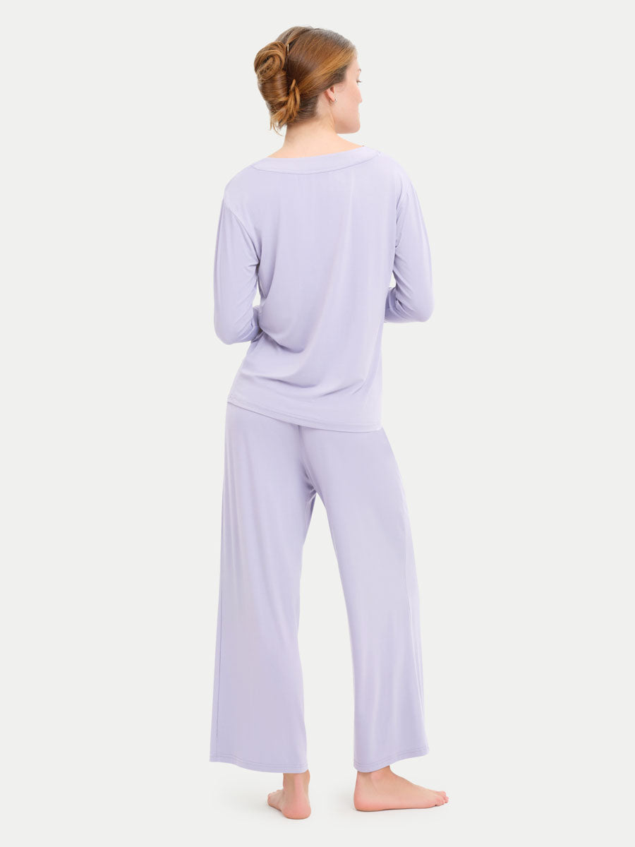 #color_moonlit lilac / Georgia is 5′9″ wearing a size XS