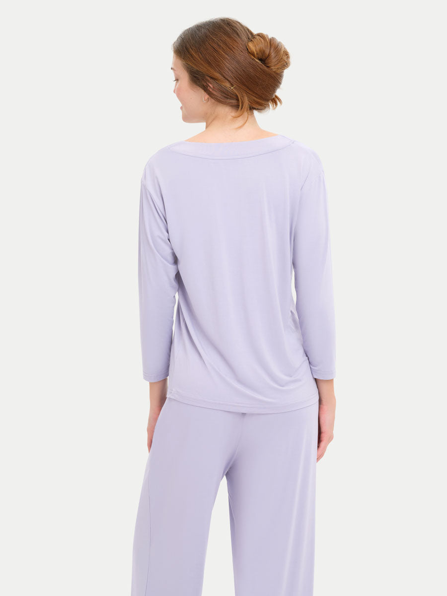 #color_moonlit lilac / Georgia is 5′9″ wearing a size XS