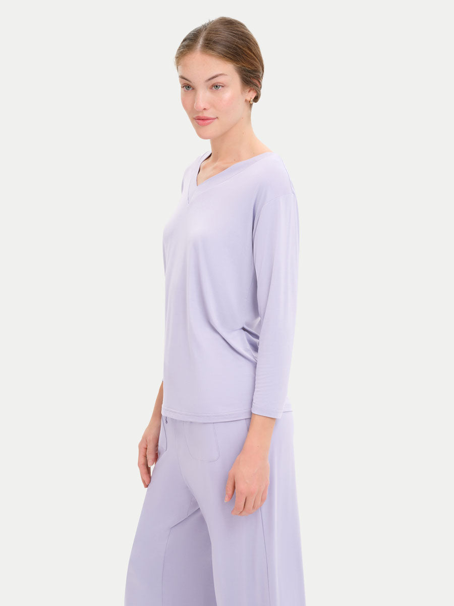 #color_moonlit lilac / Georgia is 5′9″ wearing a size XS