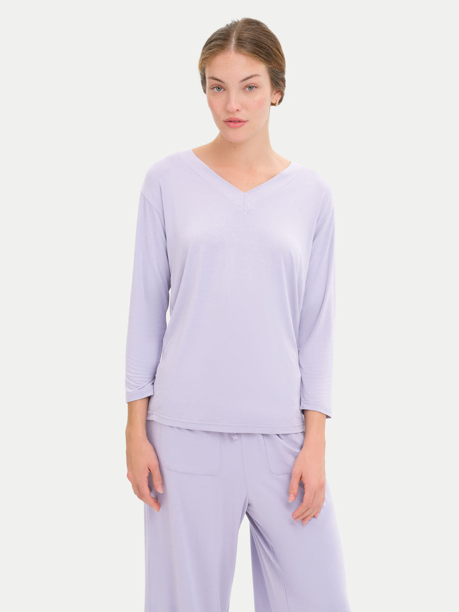 #color_moonlit lilac / Georgia is 5′9″ wearing a size XS