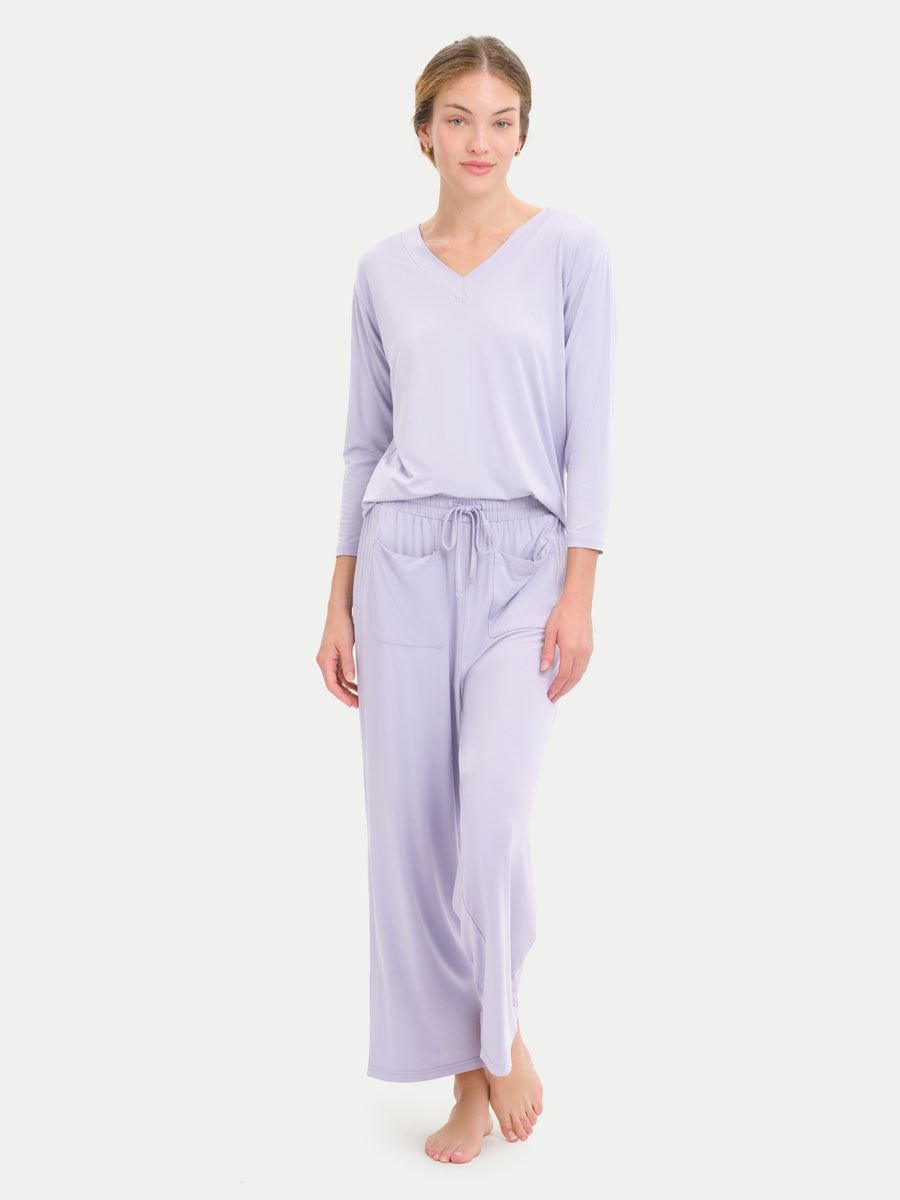 #color_moonlit lilac / Georgia is 5′9″ wearing a size XS
