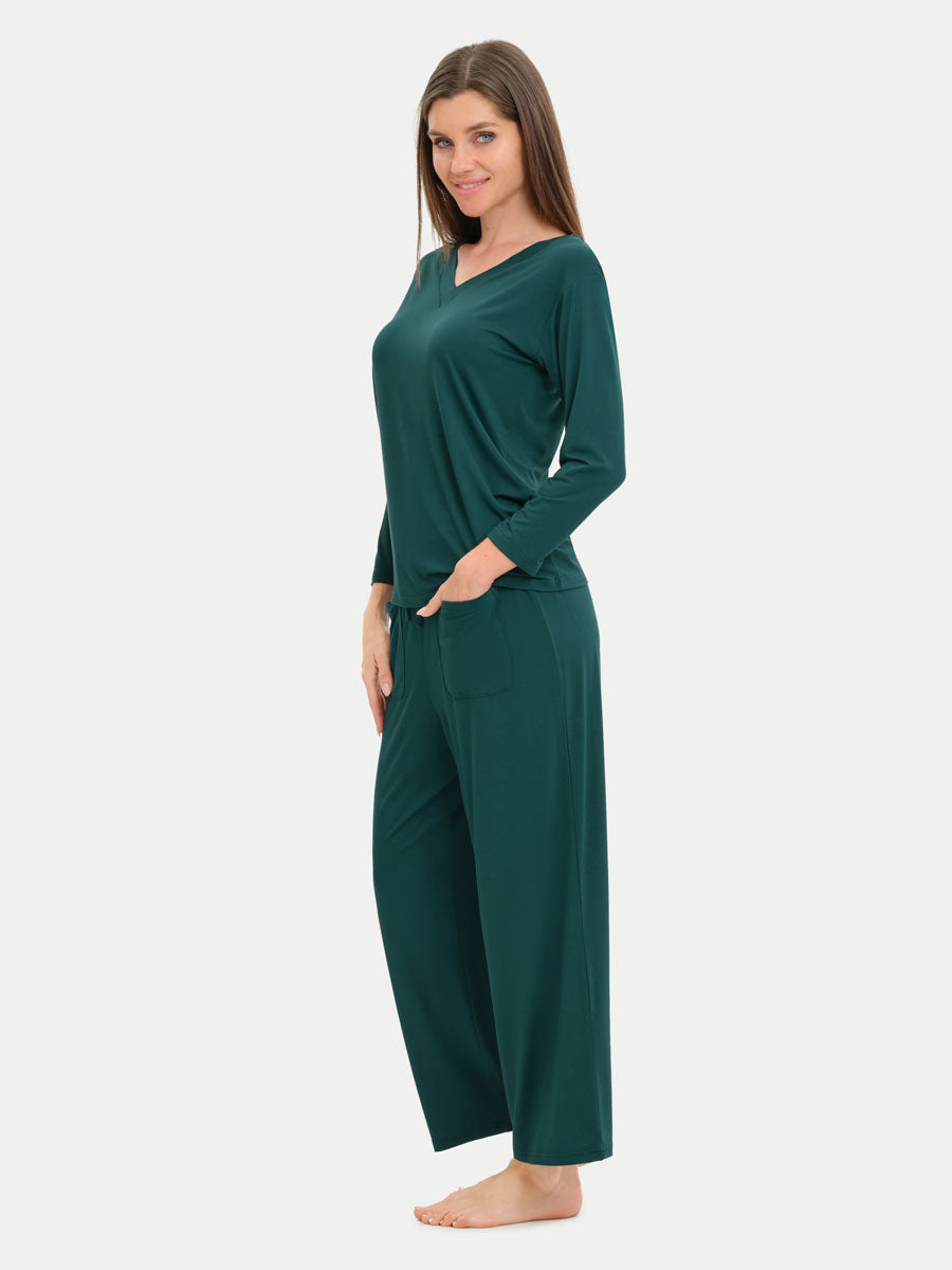 #color_forest green / Irina is 5′8″ wearing a size XS