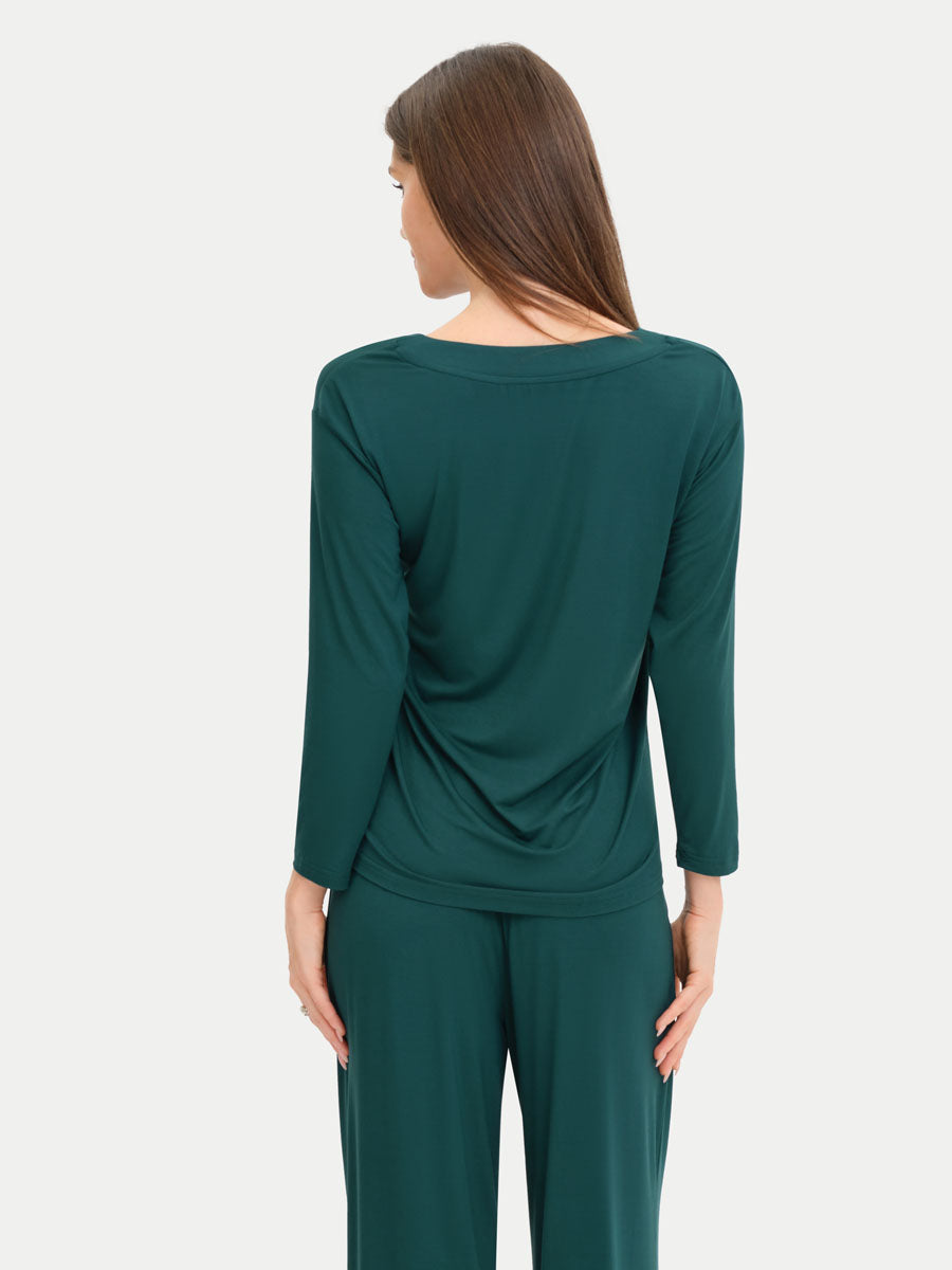 #color_forest green / Irina is 5′8″ wearing a size XS