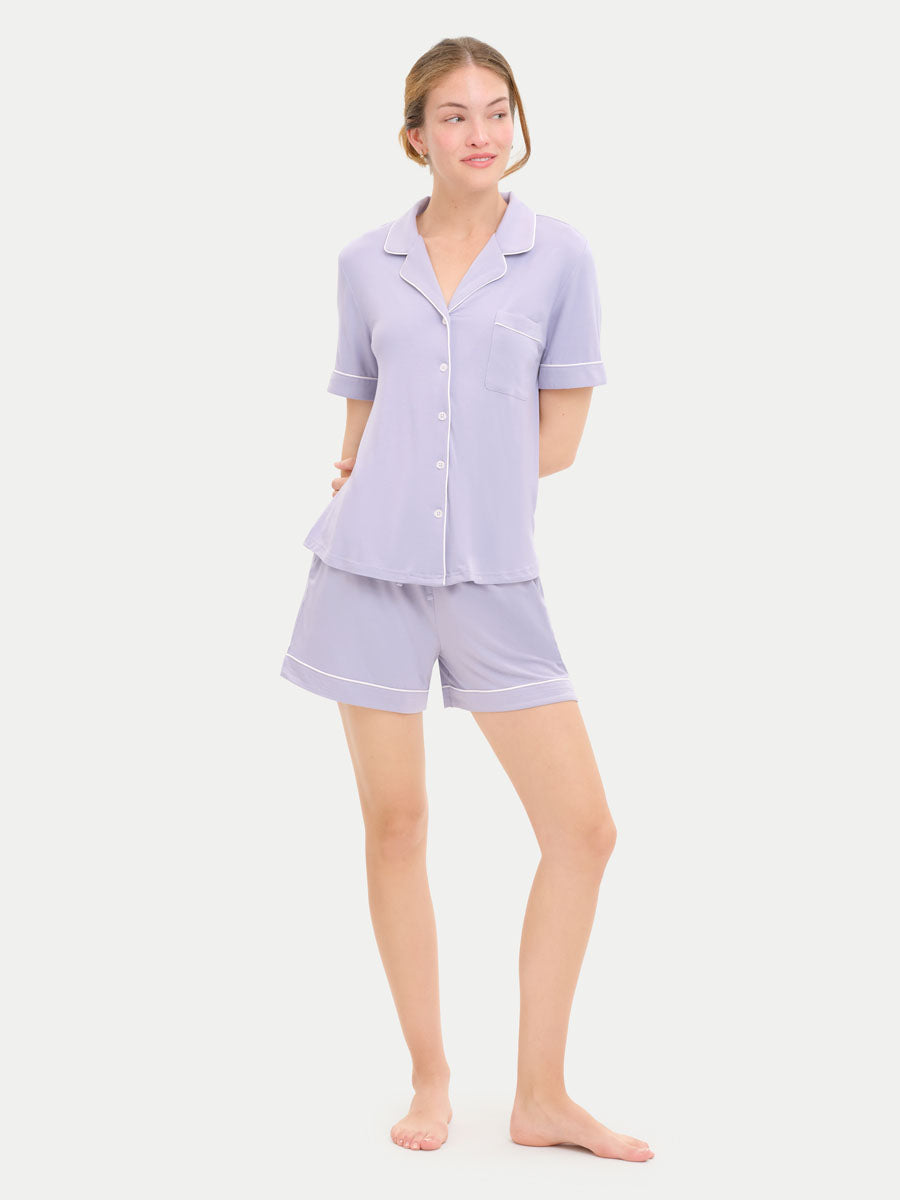 #color_moonlit lilac / Georgia is 5′9″ wearing a size XS