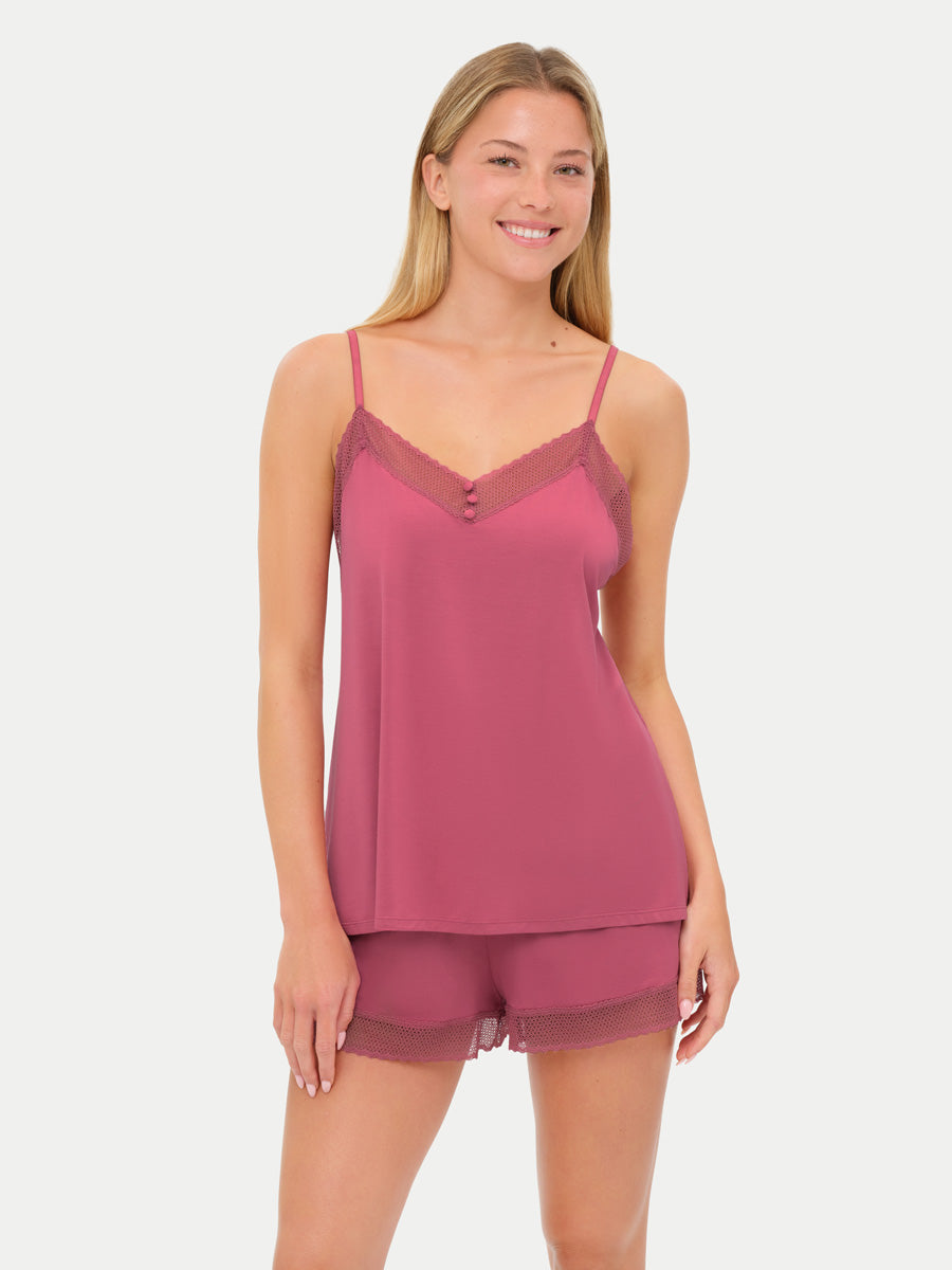 #color_rose wine / Hannah is 5′9″ wearing a size S