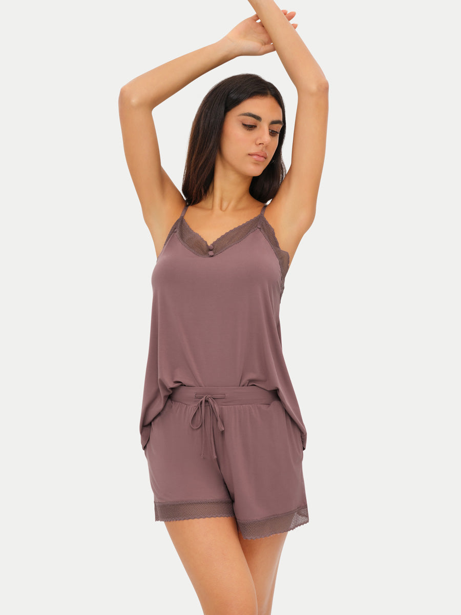 #color_mauve / Alessia is 5'9½″ wearing a size S