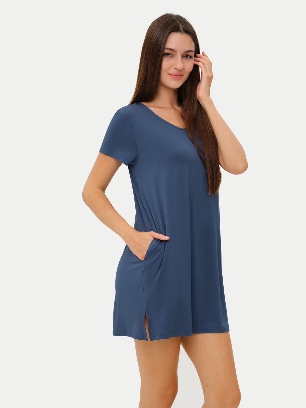 #color_blue ice / Anna is 5′9″ wearing a size S