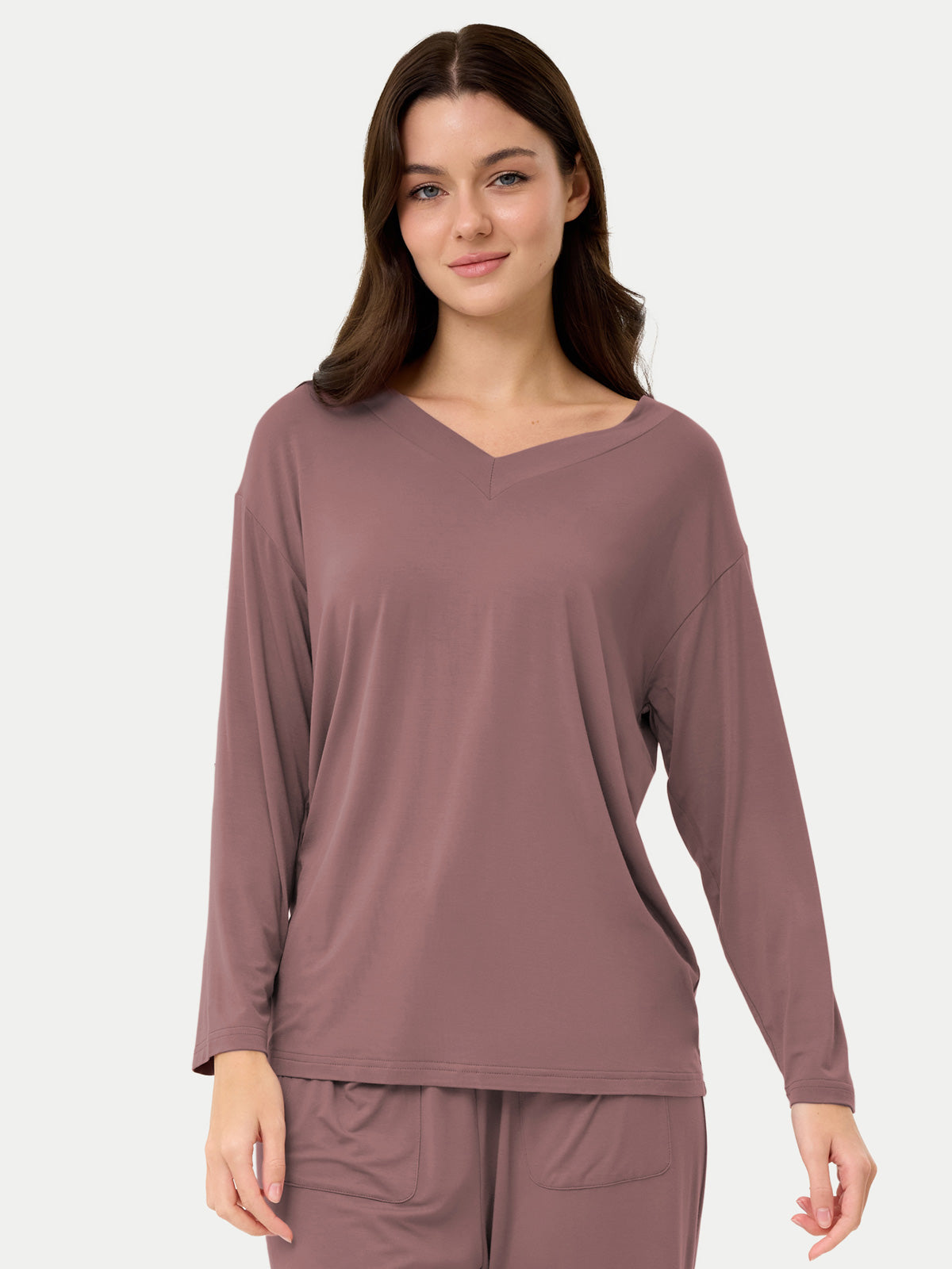 #color_mauve / Anna is 5′9″ wearing a size S