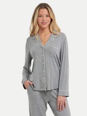 Bamboo Short Sleeve Pajama Set (Reef Print)
